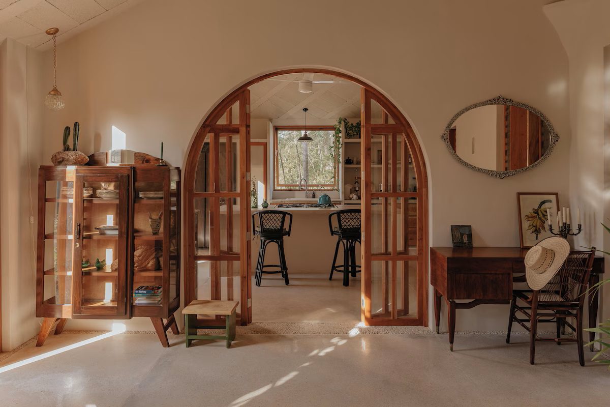 intérieur et cuisine où l'on trouve souvent les propriétaires de la chambre d'hôtes