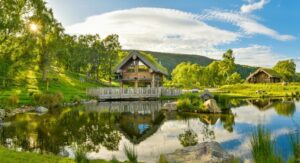 un magnifique cottage en écosse au domaine Eagle Brae entre Fort Augustus et Inverness