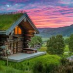 cabane éco responsable au Eagle Brae, des locations de vacances sous forme de cabane en rondin au milieu de la nature en Écosse