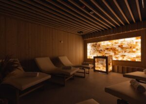 chambre salée au spa de l'hôtel