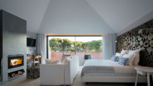 suite romantique avec cheminée