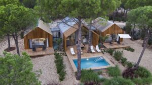 villa à louer pour 6 personnes et avec piscine privée à Comporta