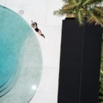 piscine extérieure à l'ambiance intime et relaxante à l'hôtel The Bower Byron Bay