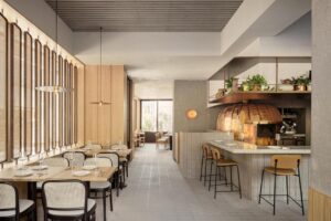 Un restaurant à l'ambiance d'une trattoria italienne
