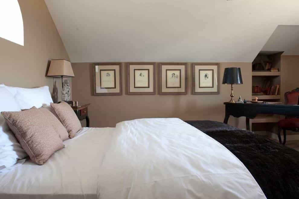 une chambre d'hรดtes cosy et chaleureuse du Domaine de la Soucherie