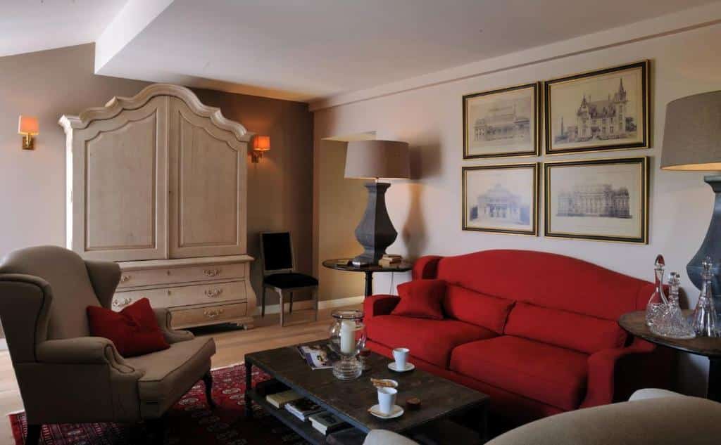 Salon commun confortable et cosy