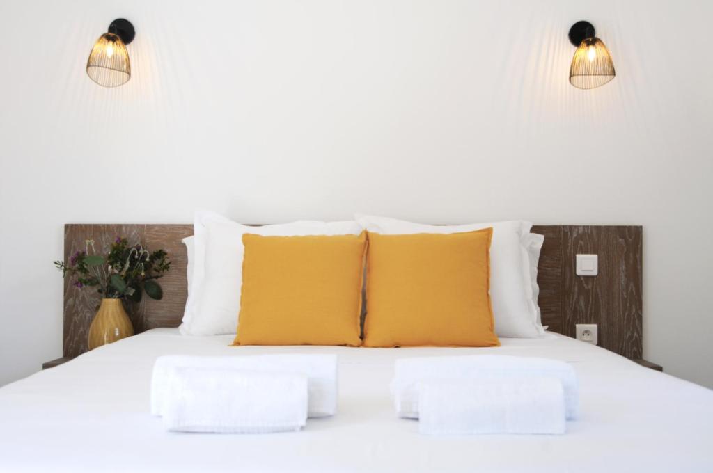 chambre double à la chambre d'hôtes les Suites d'Agosta