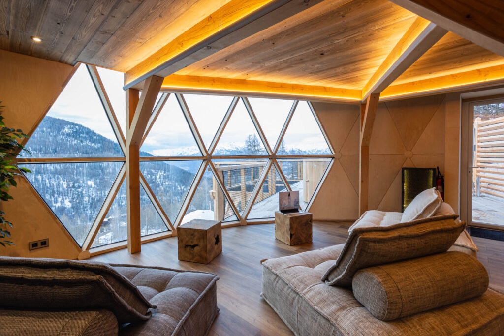 Tisanerie du spa, idéale pour après le massage et avant de partir faire des activités dans la région