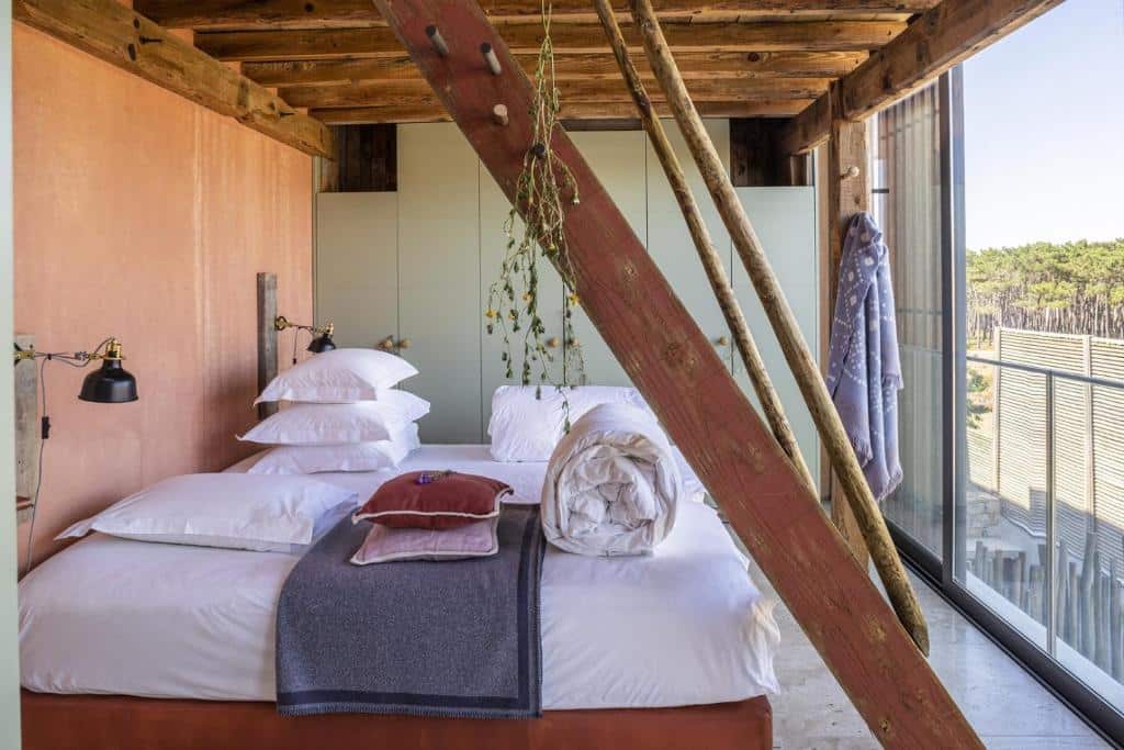 chambre cosy à l'esprit bohème chic