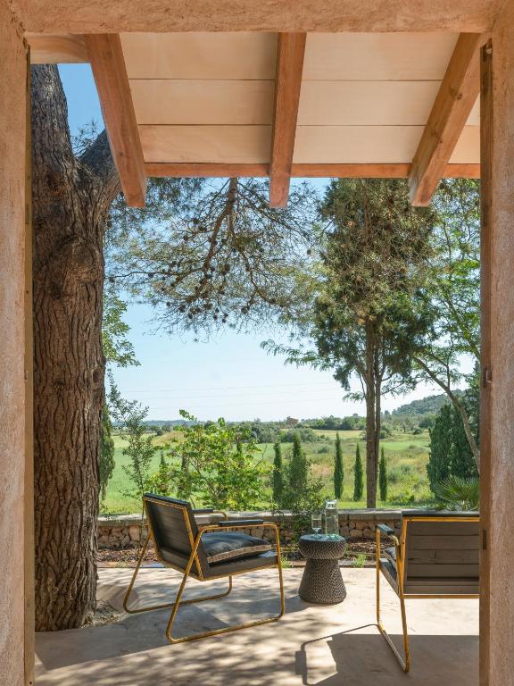 vue sur la nature et la campagne au calme à Majorque