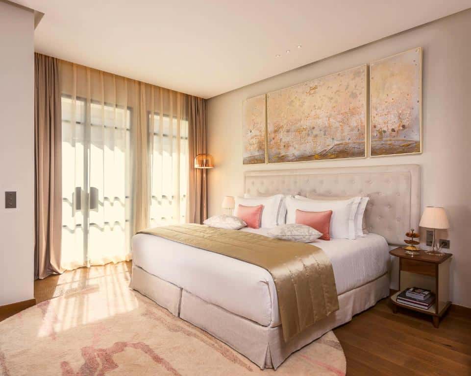 chambre à l'univers très féminin et cocooning dans un riad de Marrakech