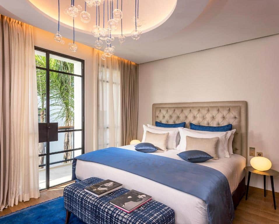 chambre double cosy et cocooning dans un riad de Marrakech