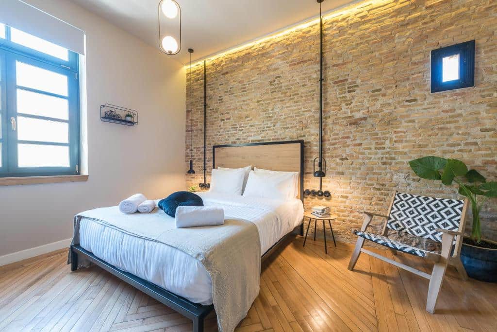 chambre double deluxe dans le quartier Psiri à côté de Monastiraki à Athènes