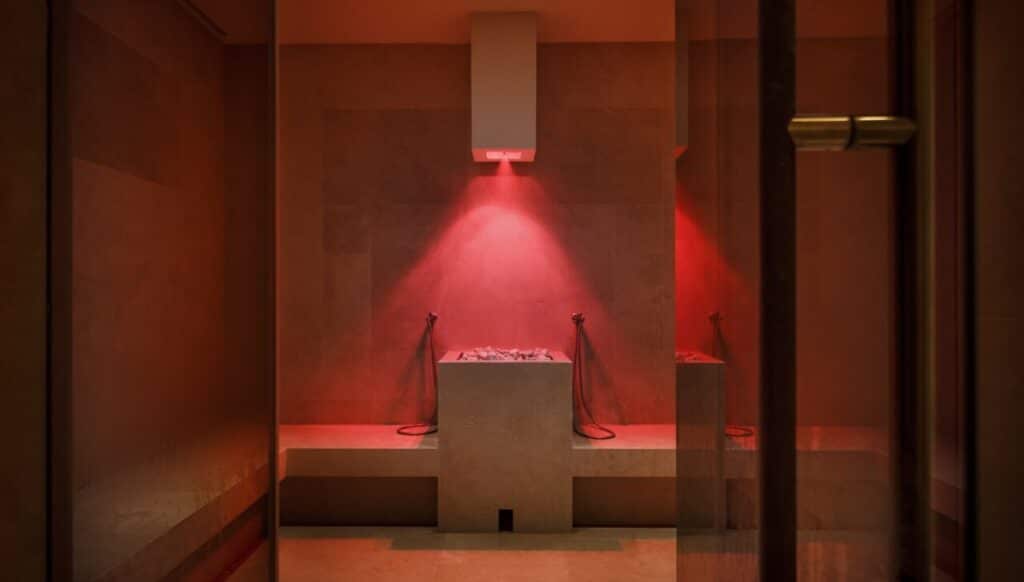 hammam de l'hôtel Grand park Hotel Rovinj