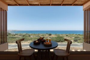 balcon avec vue panoramique sur la mer