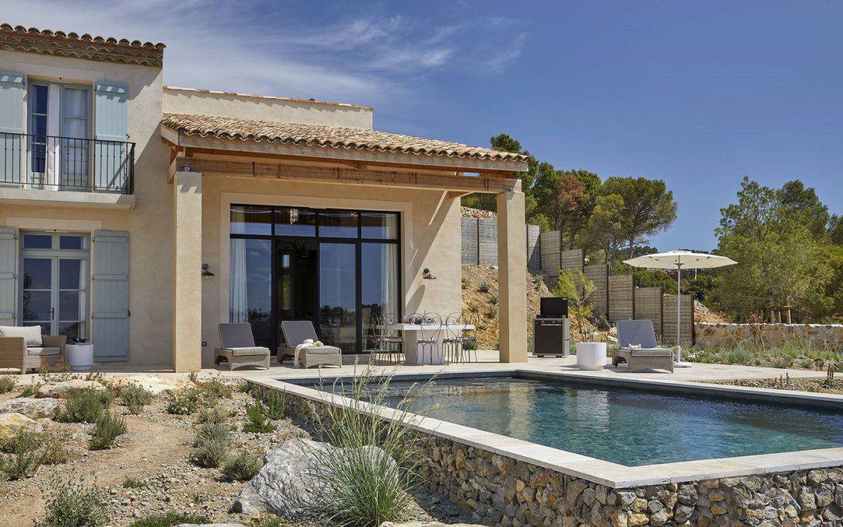 villa à louer pour les vacances jusqu'à 4 chambres avec piscine privée