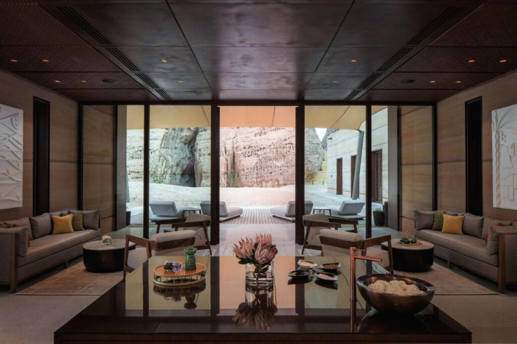 spa de l'hôtel proposant des massages et soins