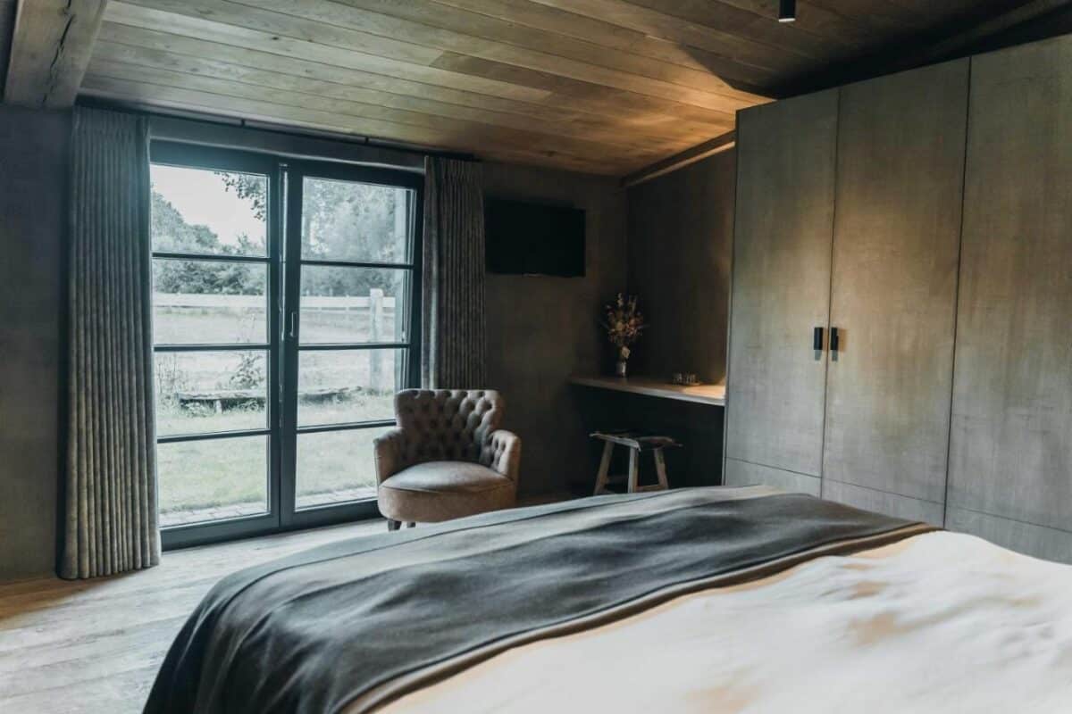 chambre familiale du B&B Extra Verte en Flandre-Occidentale