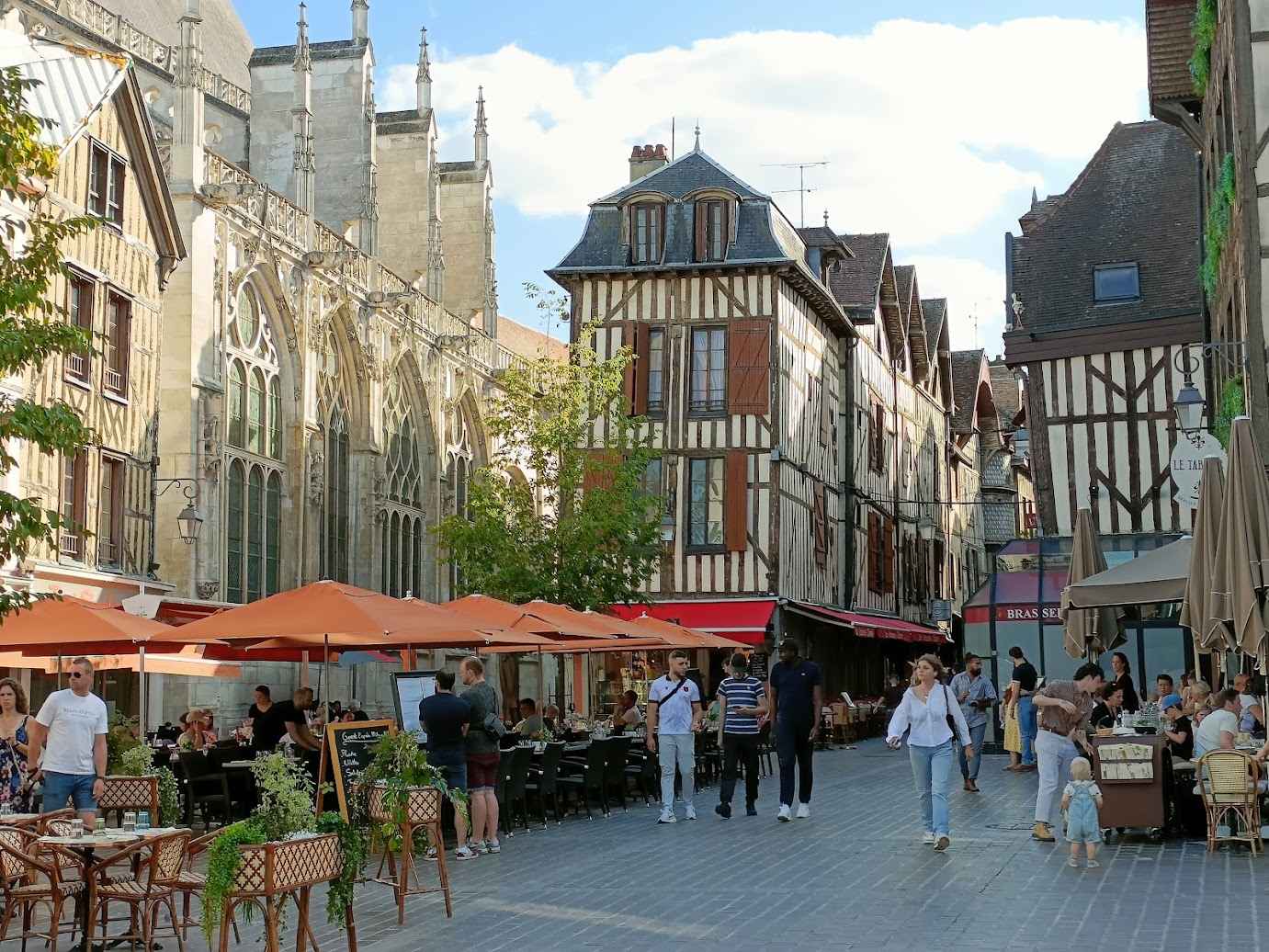 Centre ville médiéval de Troyes