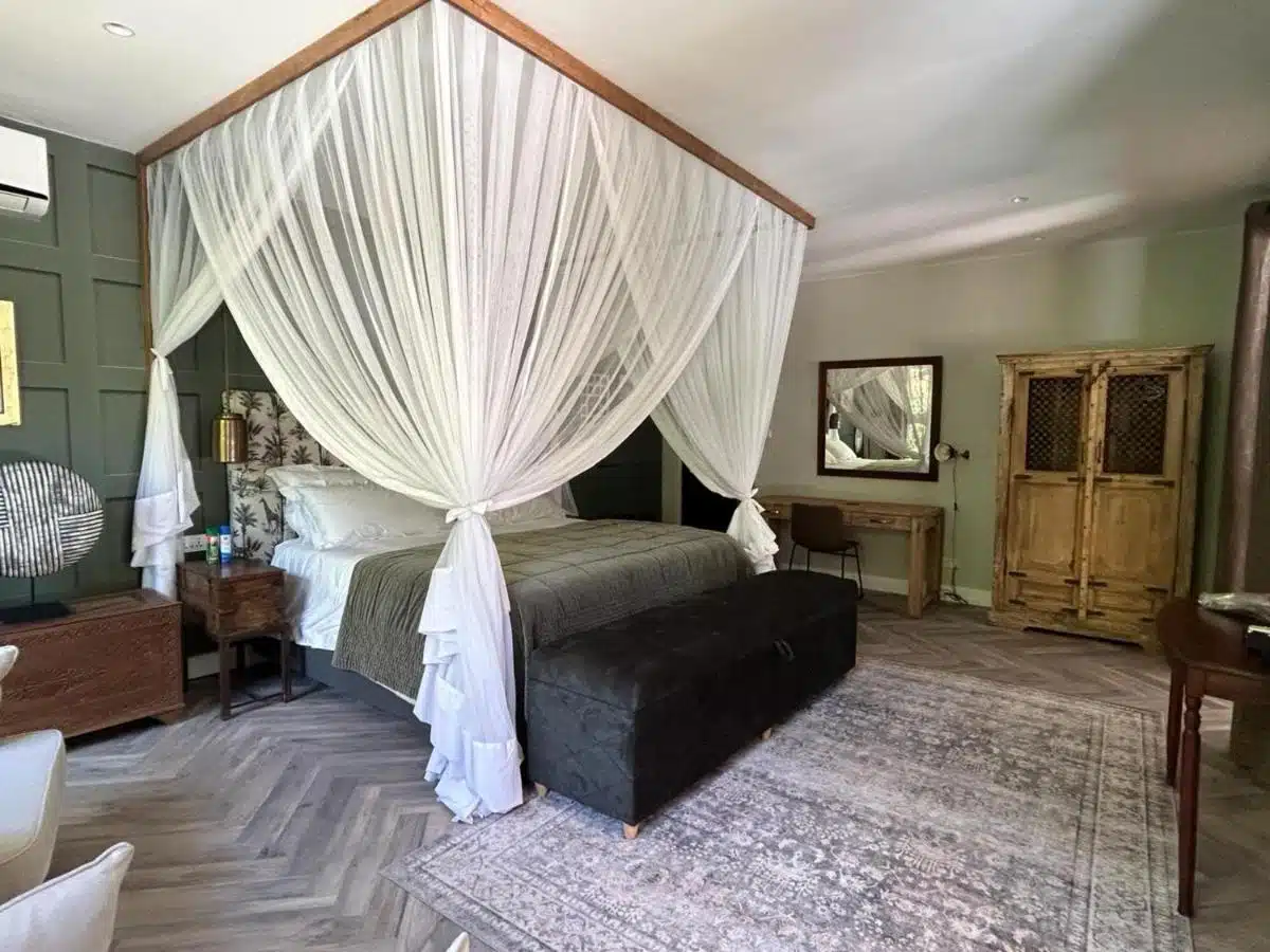 une des 4 suites cosy et spacieuse de la maison d'hôtes Green Elephant dans Lilongwe au Malawi