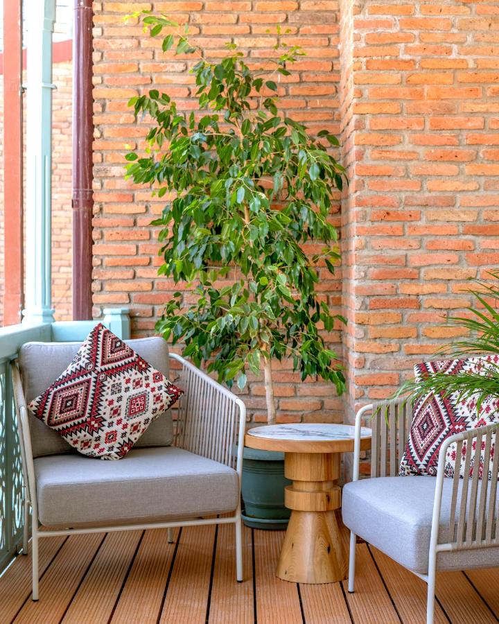 terrasse d'une des chambres deluxe