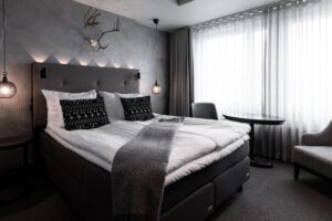 chambre confort de l'hôtel au centre-ville d'Helsinki