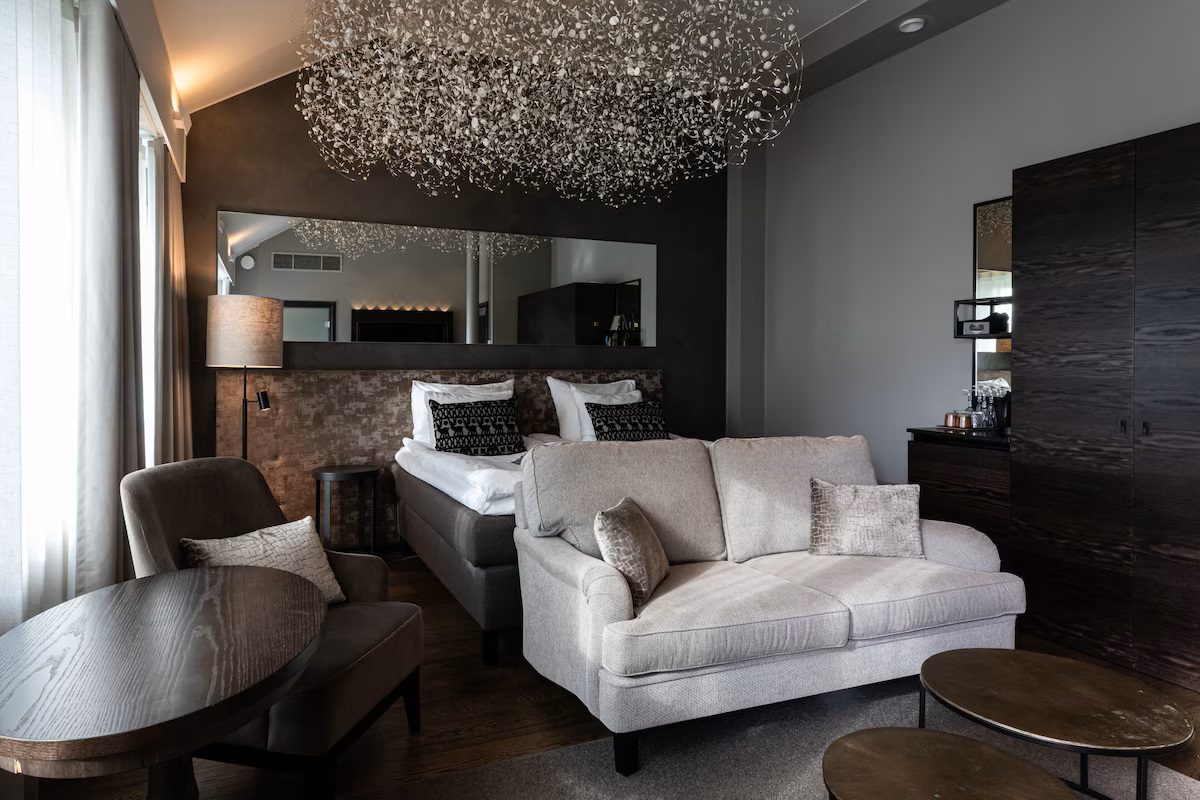 suite junior avec son espace salon