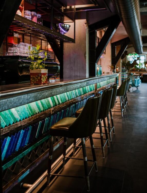 bar intimiste et feutré dans l'hôtel Bryggen Guldsmeden à Copenhague